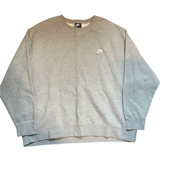Nike Other - Nike Men's Classic Gray Crewneck Sweater